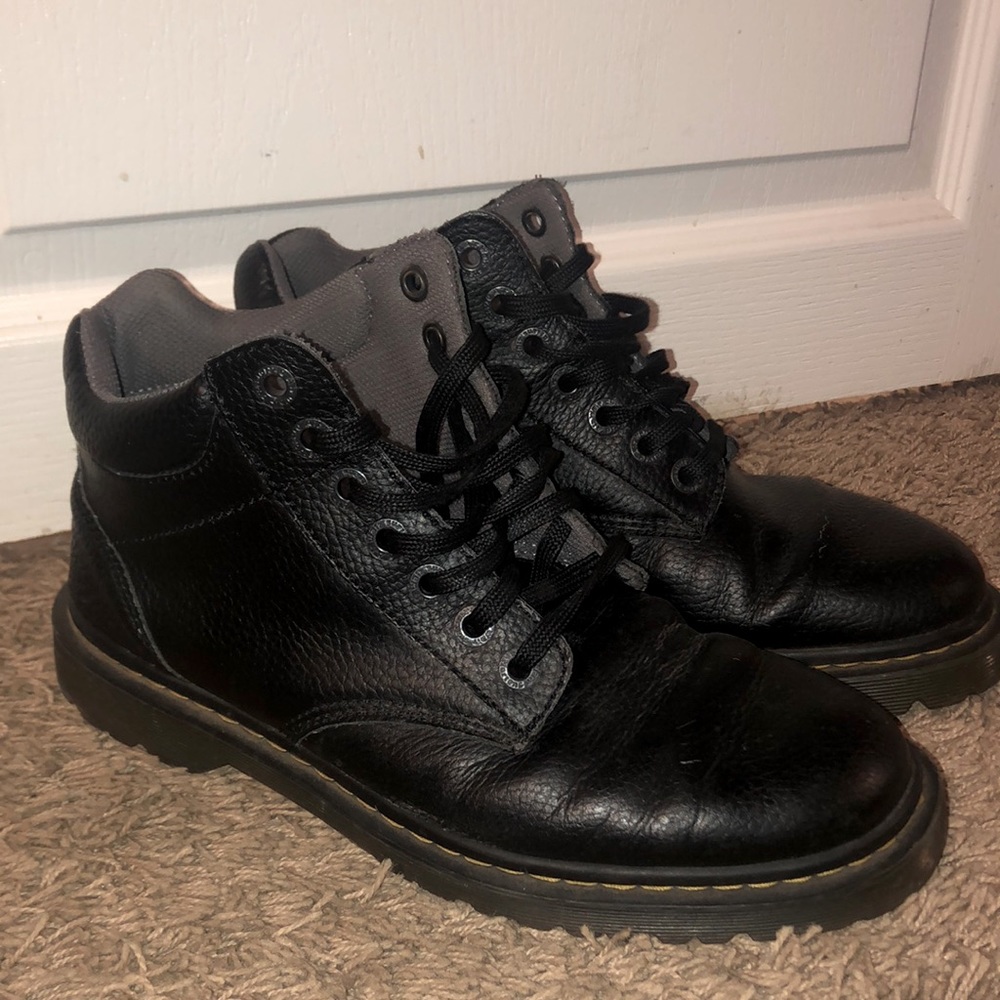 Men’s Dr. Marten Black Leather Boots